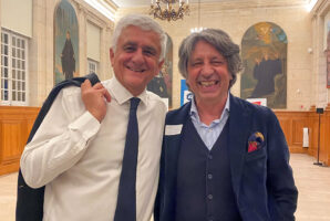 Presidente Hervé Morin con il Presidente CNA Matera Leo Montemurro